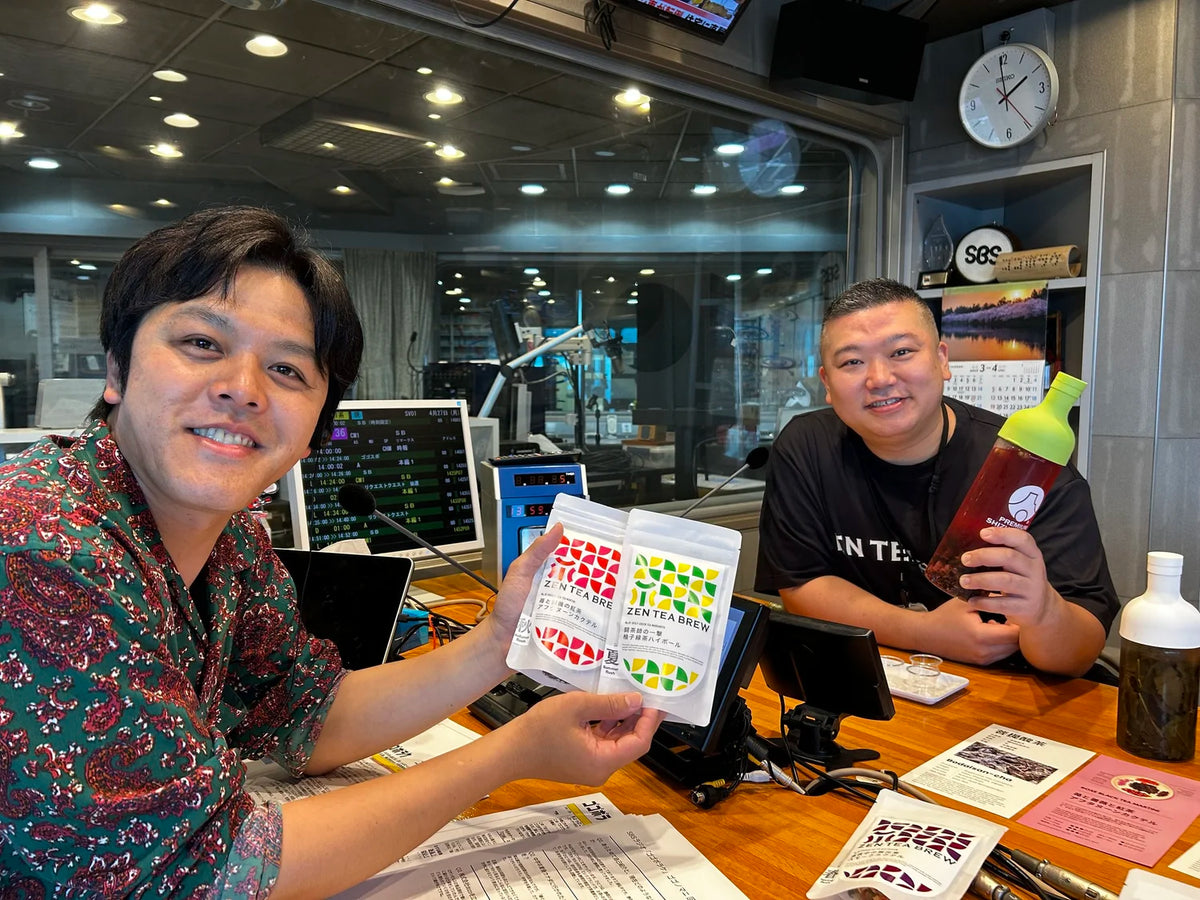 SBSラジオ出演時の写真