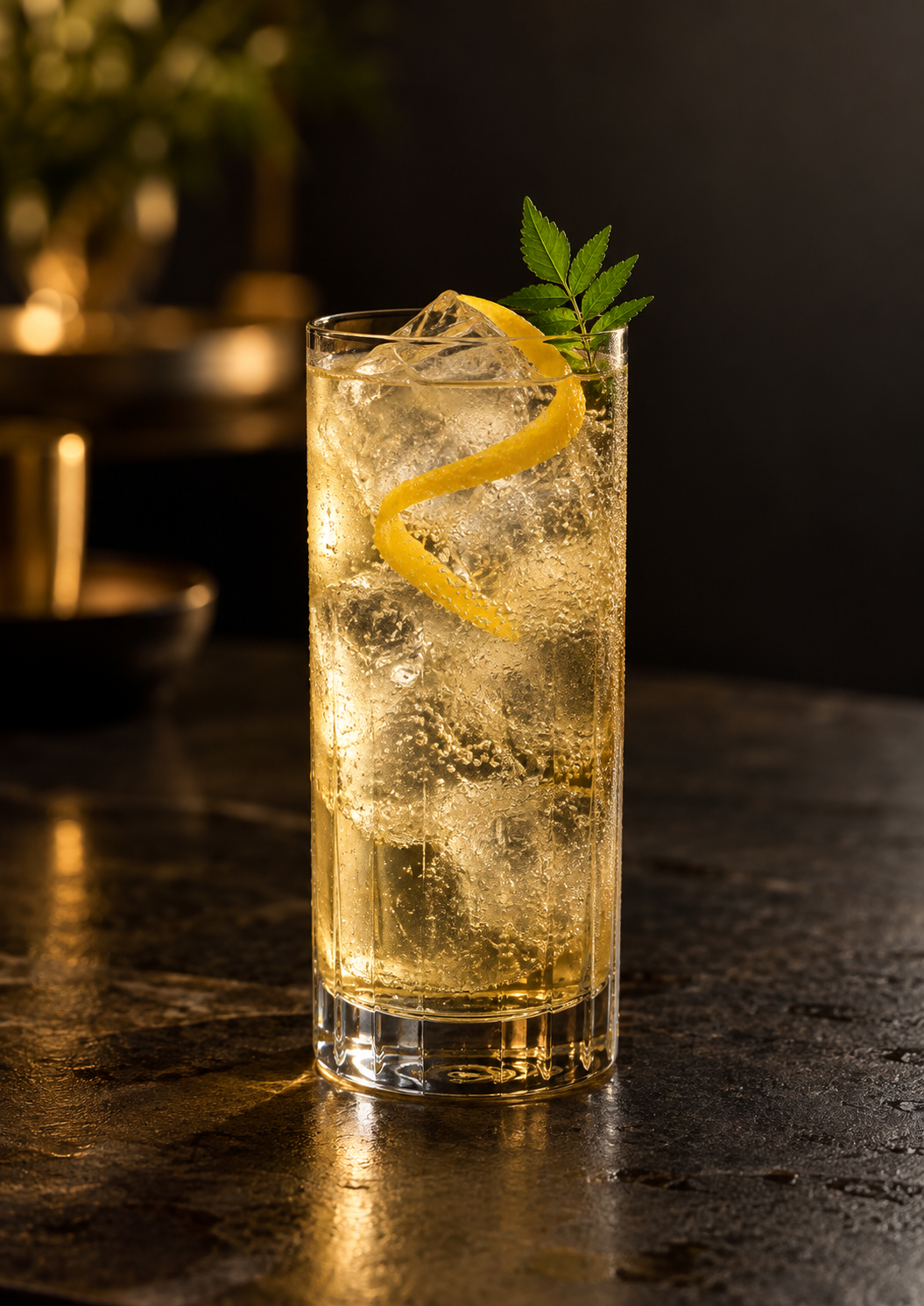 Smoked Fig Sake Old Fashioned