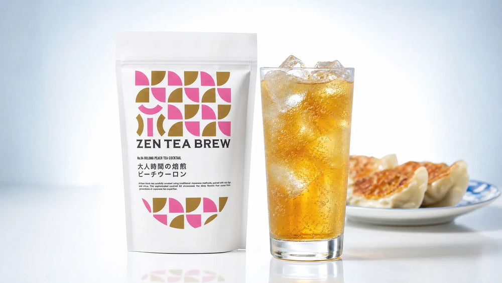 ウーロンハイ：餃子と烏龍茶ハイ