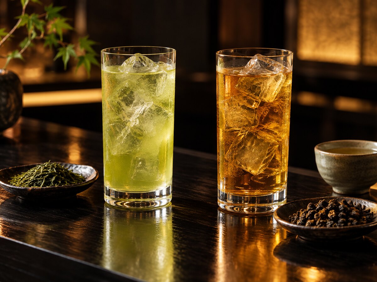 お茶割り・緑茶ハイ・ウーロンハイのサムネイル