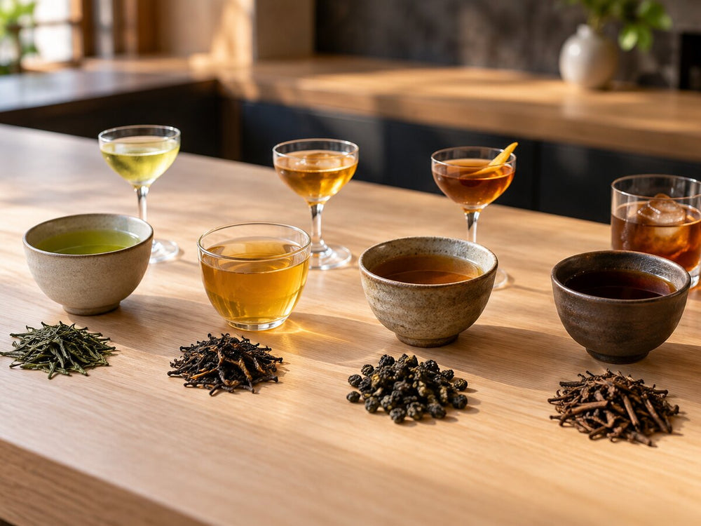 緑茶・紅茶・烏龍茶・ほうじ茶の選び方のサムネイル