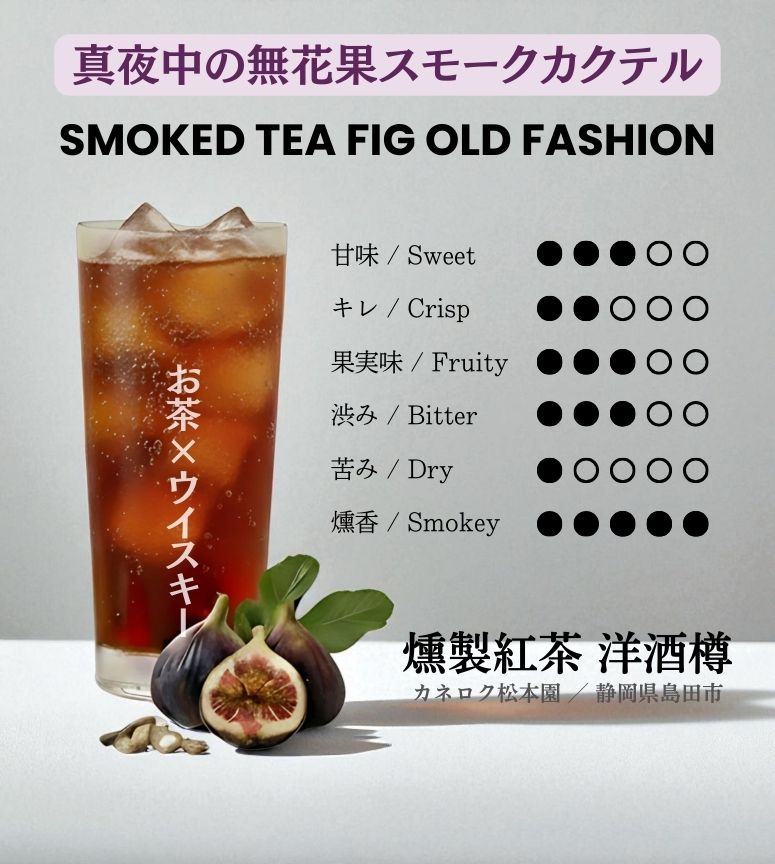 真夜中の無花果スモークカクテル