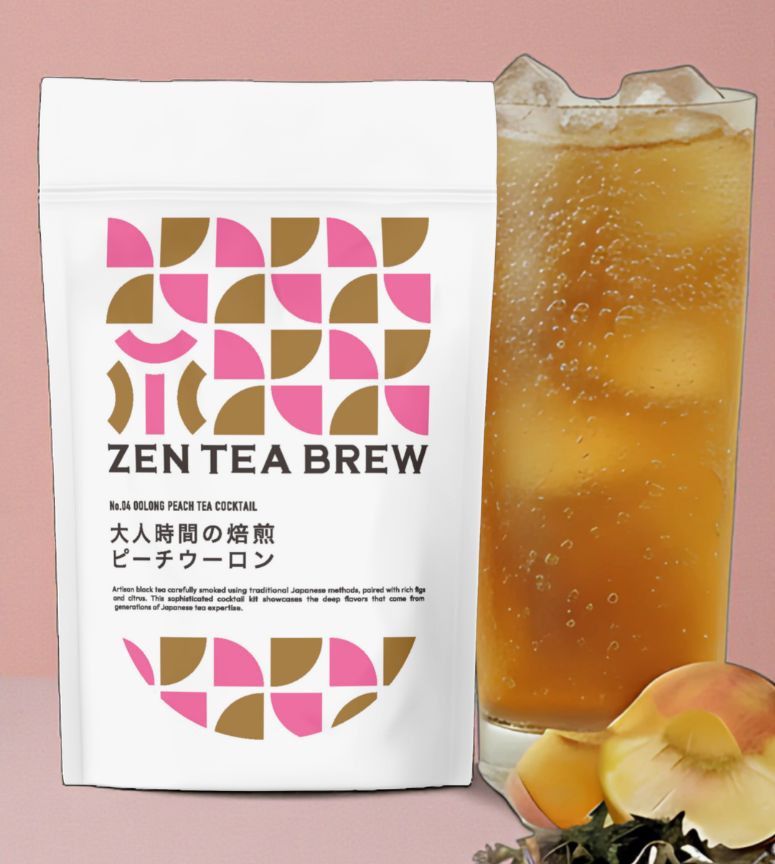 ティーカクテルキット全4種セット｜お茶×お酒のギフト｜ZEN TEA BREW