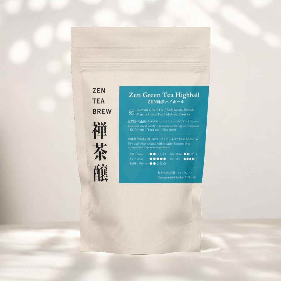 Zen Green Tea Highball – ZEN TEA BREW | お茶×お酒のティーカクテル
